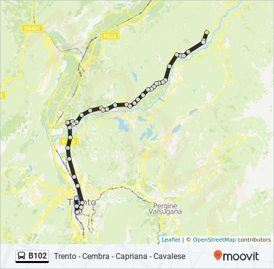 Verla-Bivio Ceola Lisignago Lisignago-Campo Sportivo Lisignago-Casa Di Riposo Lisignago-Loc.Bedin Cembra-Loc. Predole 23/2 Cembra-Cimitero Cembra Fadana Cembra-Loc.