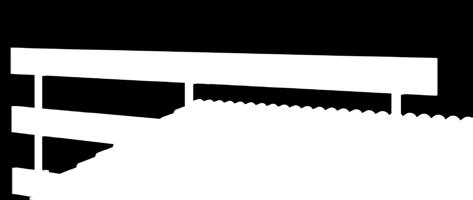 protezione bordi (corrimano, correnti intermedi e fermapiede) inserendo, nelle staffe dei montanti, tavole di legno o