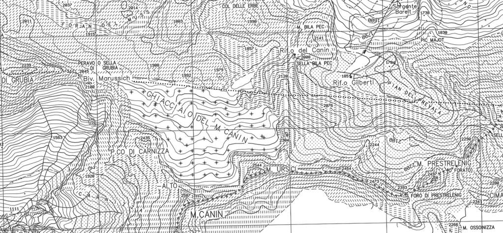 Carta Tecnica Regionale scala 1 : 25.