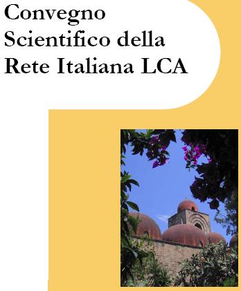 Convegno scientifico Rete Italia LCA Palermo 12 Giugno 2009 Programmi di