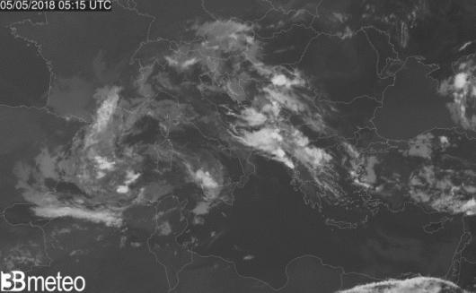 continuato ad interessare prevalentemente il Nordovest e le isole maggiori, ma anche tratti dell'adriatico, seppur con intensità