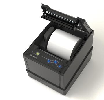 La stampante, con taglierina autosbloccante, si auto calibra evitando l intervento manuale in