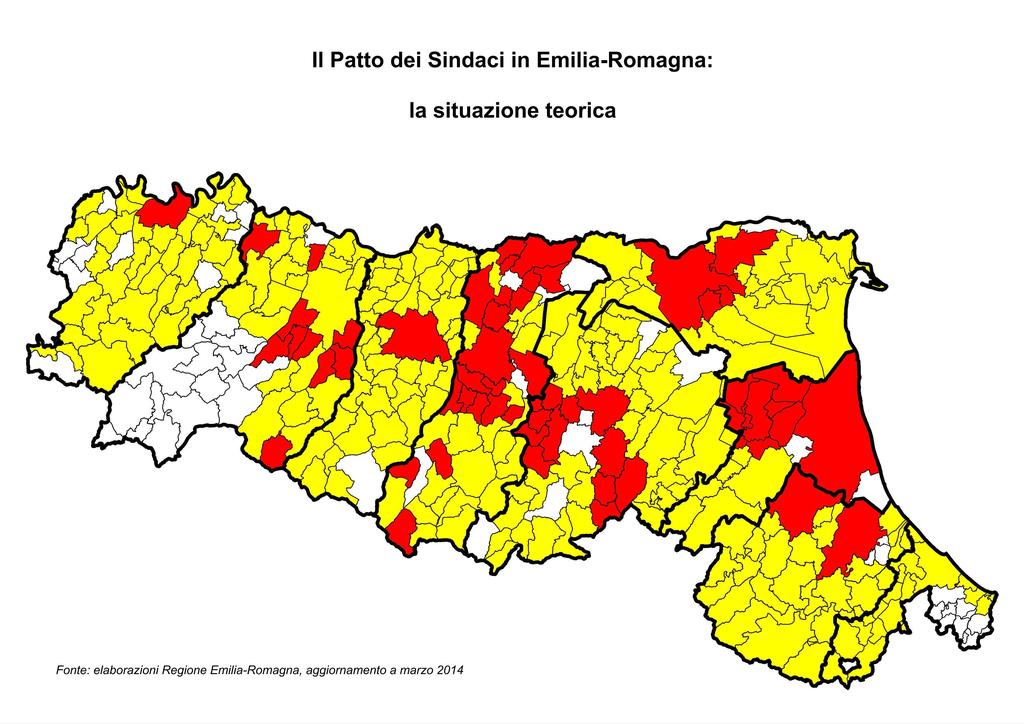 La politica regionale e il ruolo del Patto Comuni coinvolti nel