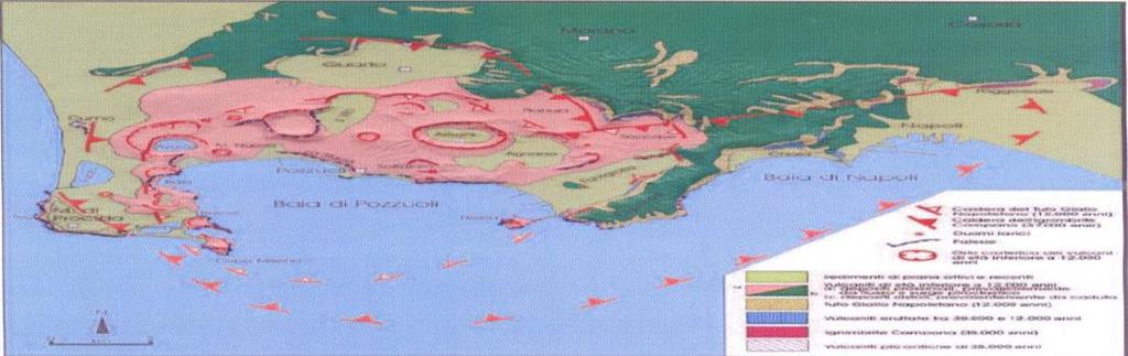 Figura 2 Carta geologica dell area napoletano-flegrea 2.