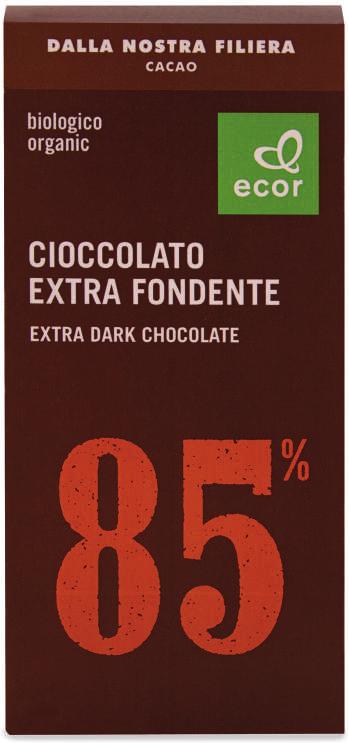 Cioccolato extra fondente 85% Filiera