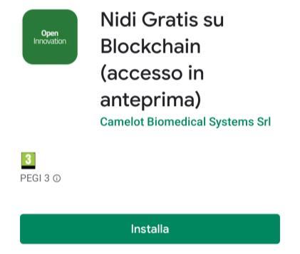 Cerca la App «Nidi Gratis