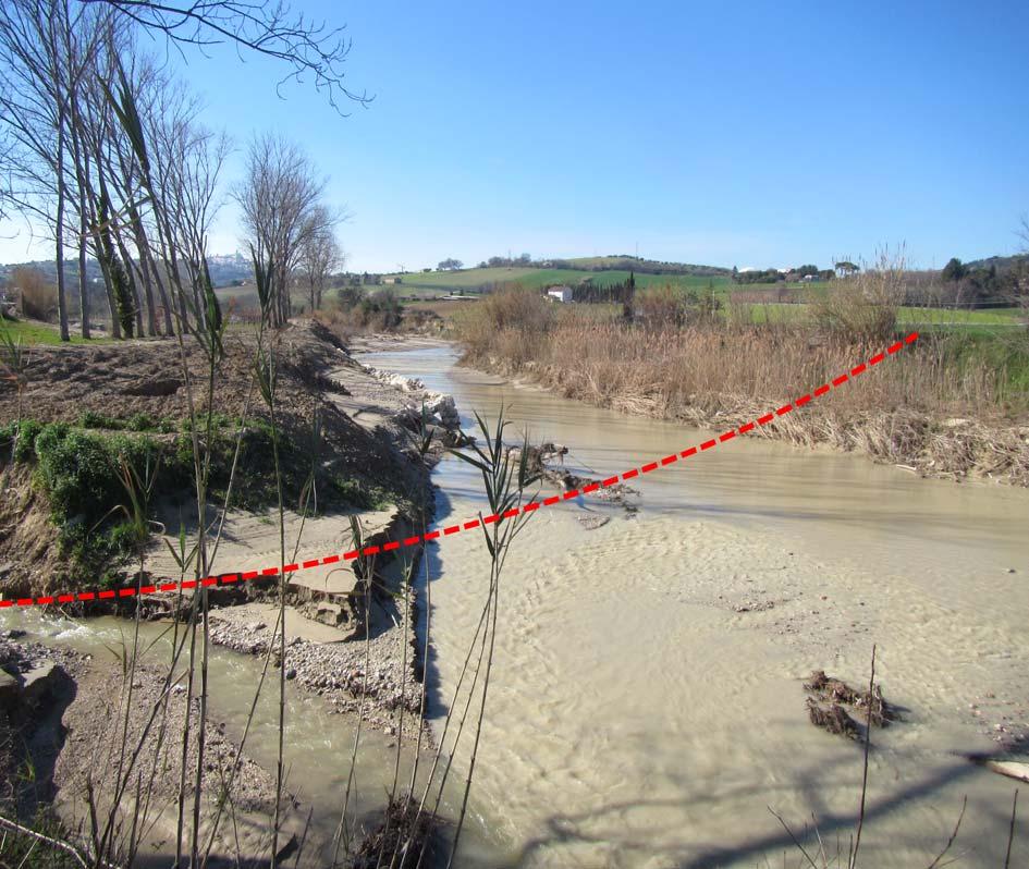 Fiume Ete Vivo Il Fiume Ete Vivo rappresenta un corso d'acqua significativo, caratterizzato da un bacino imbrifero di estensione di circa 180 km 2.