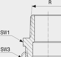 accorciabile 1) senza marchio di conformità DVGW RACCORDeRIA DI BRONZO