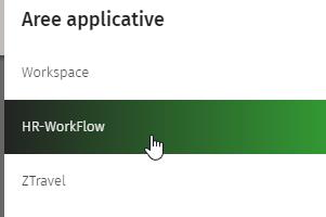 Collegamento Applicativo Workflow