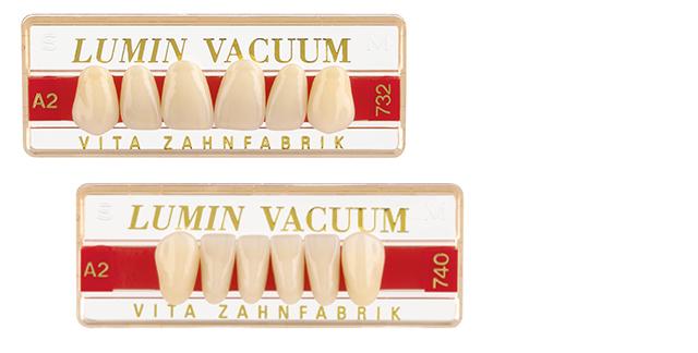 VITA LUMIN VACUUM Anterior Descrizione I denti in ceramica sono utilizzabili per tutte le indicazioni della protesi parziale e totale High Premium.