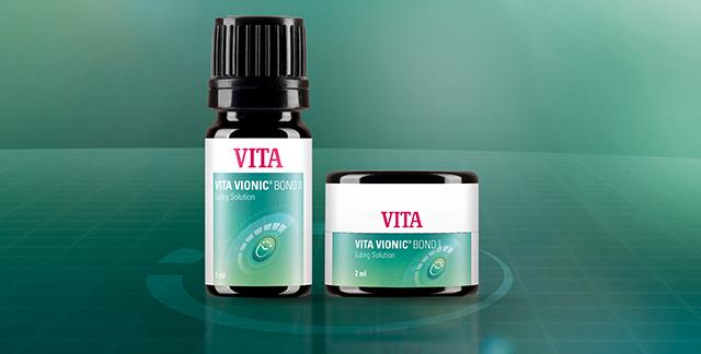 VITA VIONIC BOND Per un'unione sicura dei denti protesici VITA alla base VITA VIONIC Descrizione Soluzione per il fissaggio di denti protesici nella VITA VIONIC BASE.