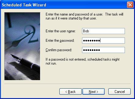 Digitare lo username e la password nei campi appropriati.