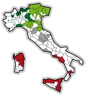 La prevalenza per tumore in Italia: Rapporto AIRTUM 2010 Prevalenza completa al 2006 nelle aree registri (copertura del 34%) per neoplasia, genere, età, area geografica, distanza dalla