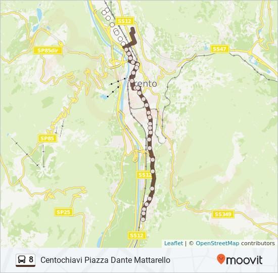 3 Nov. Ponte Cavalleggeri 15 Via Asilo Pedrotti, Trento Verona Fogazzaro 57 Viale Verona, Trento Verona Einaudi Verona S.