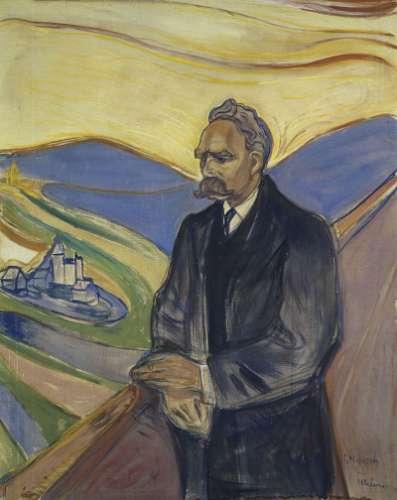FEDERICO NIETZSCHE Pron: NICCE (Gozzano lo fece rimare con camicie ). 1844-1900 E.Munch: Ritratto di Nietzsche, 1906. https://upload.wikimedia.