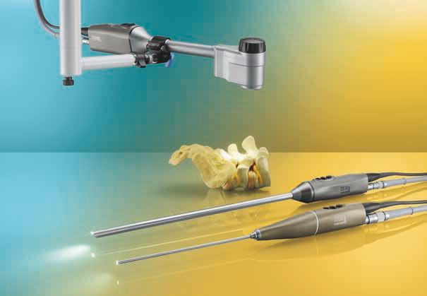 Visualizzazione e strumenti per la chirurgia della colonna vertebrale toracica Scelta personalizzata della composizione del set Sistema 3D con endoscopi e VITOM 3D per la chirurgia endoscopica ed