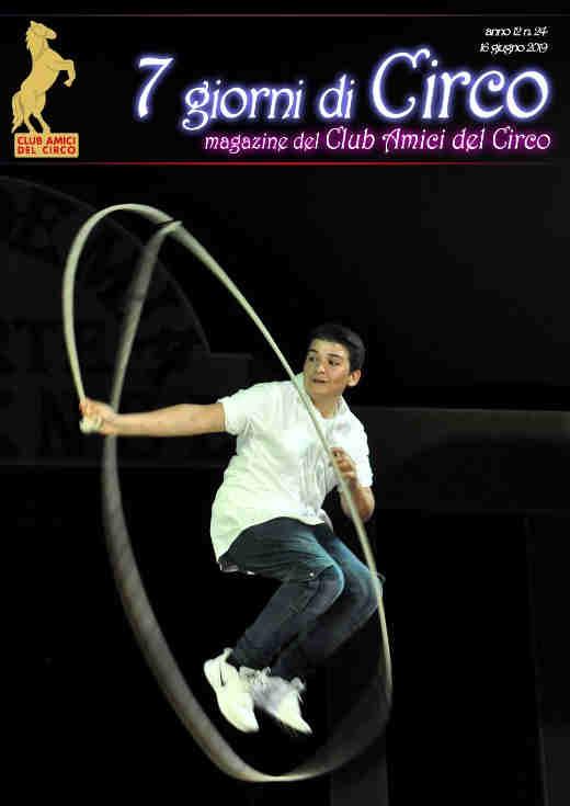 E' uscita 'Sette giorni di Circo' - 16 Giugno 2019 17 Giugno 2019 Come ogni settimana è uscita Sette giorni di Circo, la Newsletter del Club Amici del circo!