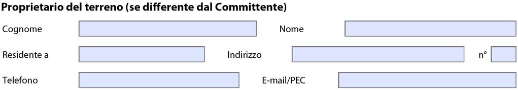 Alla PROVINCIA AUTONOMA DI TRENTO SERVIZIO GEOLOGICO Via Zambra,42 - Top Center Torre B sud - 38121 Trento Tel. 0461/495200 - Fax 0461/495201 serv.geologico@pec.provincia.tn.