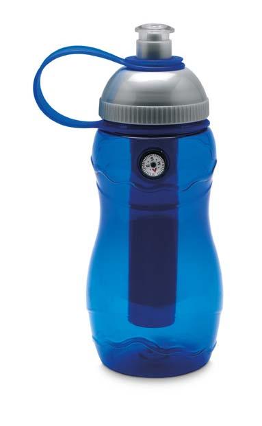 Eating & Drinking 151 29 22 Take & go IT3519 Bottiglia con elemento refrigerante interno e bussola decorativa. In plastica. Capacità 40 cl.