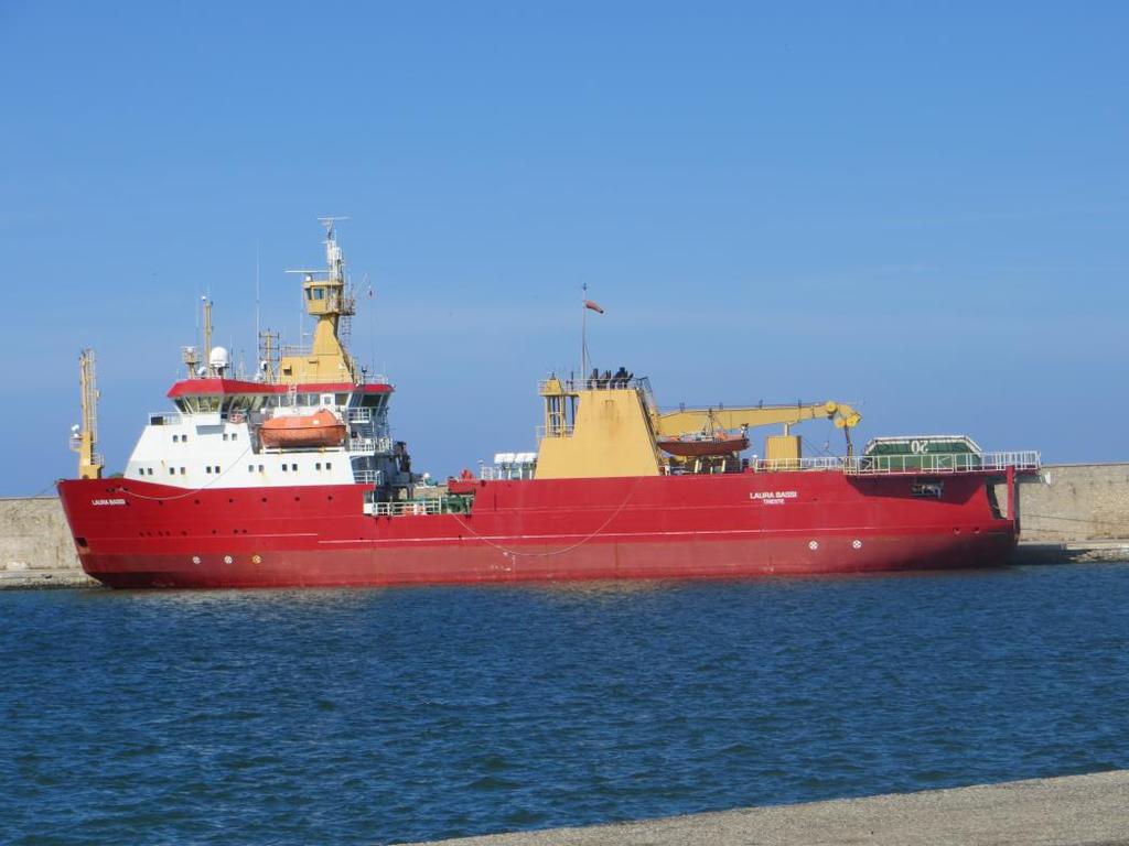 Presente e futuro del trasporto navale PNRA HAPPY DELTA Spedizione 34 Per le indifferibili operazioni di rifornimento di