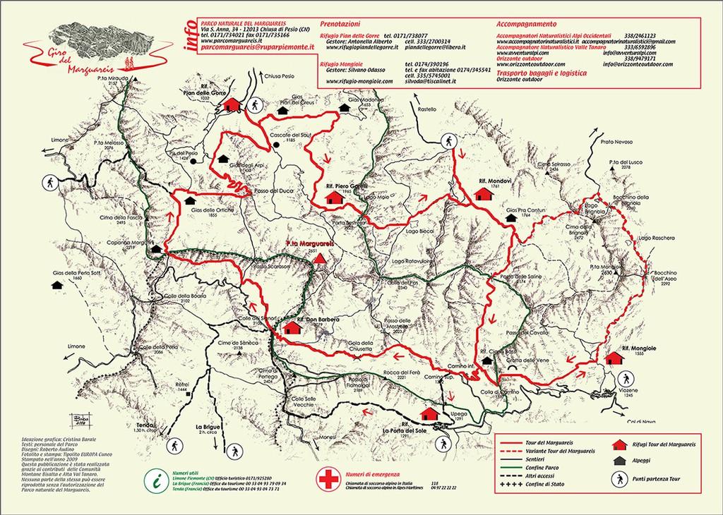 Un trekking di 3 giorni nel Parco Naturale del Marguareis.