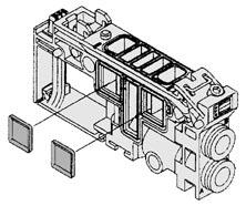 d'otturazione KQP- 0 0 0 0 Blocchetto di scarico individuale VVQ000-R--C C (attacco SCAR)