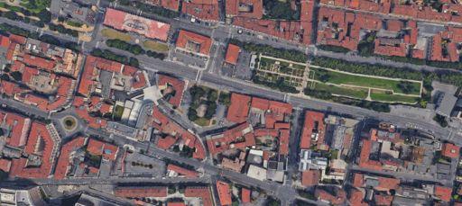 Brescia, nella porzione dell edificato compresa tra via XX Settembre e via Solferino.