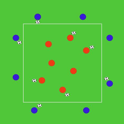 Il tempo indicativo scelto per l allenamento è di 90 minuti (troverai una durata indicativa delle singole fasi a fianco ad ogni attività) 1 Gioco d Avviamento (10-15 ) Attività della fase iniziale,