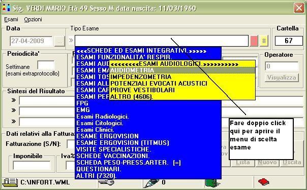 6. Inserimento della prima visita ed espressione del giudizio di idoneità Dalla finestra Riassunto parziale del Lavoratore (Fig.