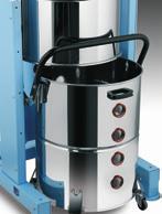 FC SERIES Cyclone Filters Filtri a Ciclone Air-free cleaning By-pass valve Removable powder container Easy opening for maintenance operations Pulizia air-free Valvola by-pass Raccoglitore polveri