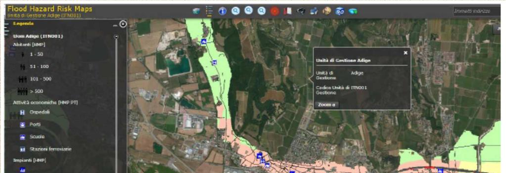 I PIANI DI GESTIONE DEL RISCHIO DI ALLUVIONE Mappe di RISCHIO Rappresentano, per ciascun scenario di evento (alta, media e bassa