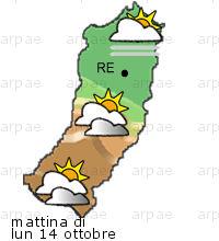 bollettino meteo per la provincia di Reggio-Emilia weather forecast for the Reggio-Emilia province Temp MAX 22 C 17 C Vento Wind 12km/h 20km/h Temp.