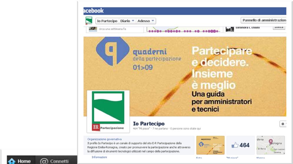 Integrazione con i social Accesso con profili di fb e twitter Uso dei widget di