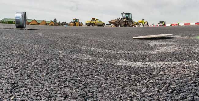 000 tonnellate di asfalto Il bitume modificato permette all asfalto una maggiore elasticità e allo stesso tempo una