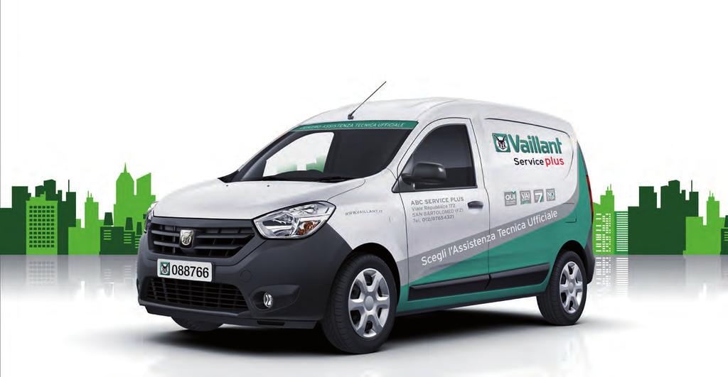 Service La rete di Assistenza Tecnica Vaillant Vaillant vanta una rete efficiente di Centri Assistenza Tecnica Ufficiali ben distribuita su tutto il territorio nazionale: i Vaillant Service, i