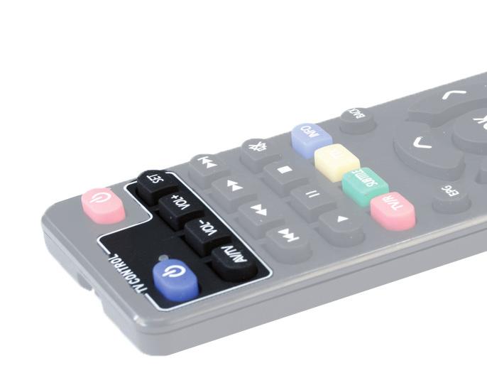 Funzione video registratore digitale PVR via USB. Telecomando universale per controllo decoder e apparecchio TV. Funzione Time-shifting e riproduttore multimediale via USB.
