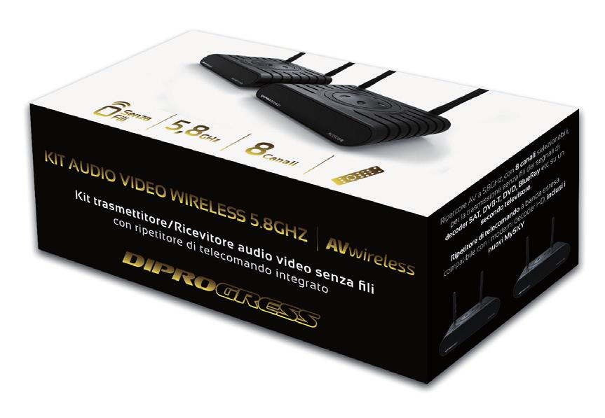 ACCESSORI AUDIO VIDEO Ripetitori Audio-Video Wireless con