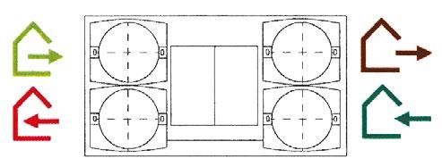 K330V K330V CARATTERISTICHE E SPECIFICHE PRODOTTO DESCRIZIONE FORCLIMA K330V è un unità ventilante canalizzabile verticale, a flusso bilanciato, con un recuperatore di calore avente efficienza oltre