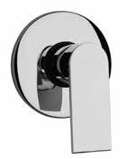 44..306EFXSR Miscelatore monoforo bidet con piletta clic-clac 1 1/4 Single-lever bidet mixer with 1 1/4 clic clac waste Mitigeur bidet avec vidage clic clac