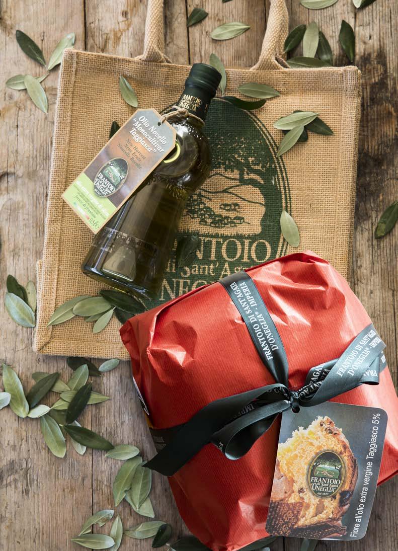 Borsa juta delle feste Fiore all olio extravergine di olive del Frantoio 1 Kg, Olio Extravergine