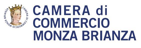 LA COLLABORAZIONE CON LA CAMERA DI COMMERCIO MONZA BRIANZA Dal 2007 le Camere di Commercio di Milano e Monza Brianza hanno avviato una collaborazione strategica ed operativa per massimizzare le