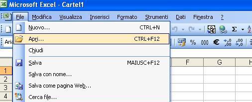 Il File CSV salvato si può aprire facilmente solo dopo aver avviato Microsoft Excel utilizzando tutti i strumenti messi a disposizione dell applicazione.