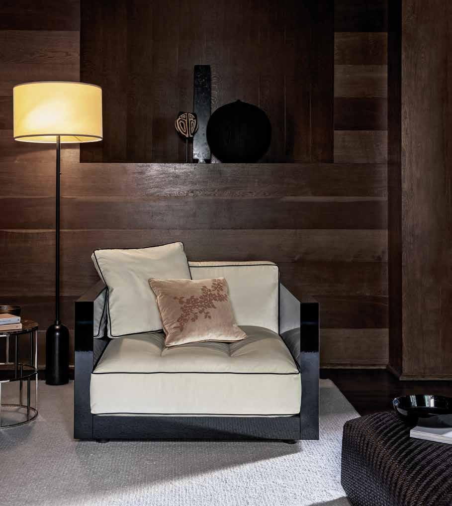 Lucien POLTRONA ARMCHAIR Stefano Gaggero Design Il sistema di sedute Lucien vede ora l introduzione dell omonima poltrona.