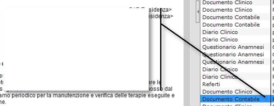 documento (modello) Documento (modello) selezionato, da eliminare 2. Fare clic su 3.