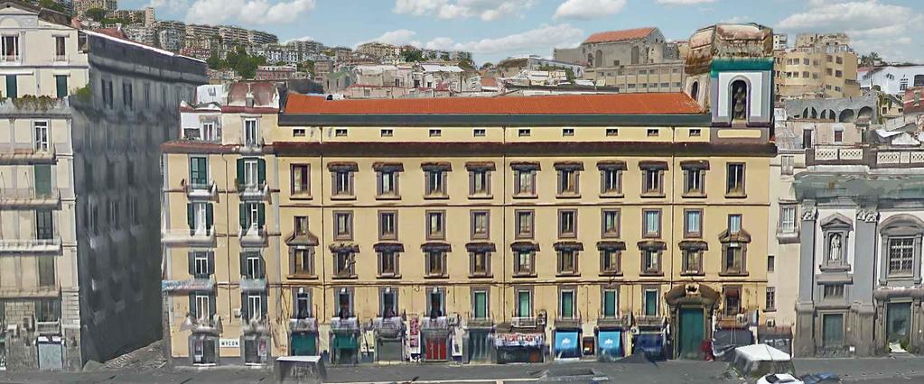 COMUNE DI NAPOLI SERVIZIO P.R.M. PATRIMONIO COMUNALE Intervento di riqualificazione dell'edificio in Piazza Dante n 79 (ex Anagrafe) incluso nel "Patto per la città di Napoli".