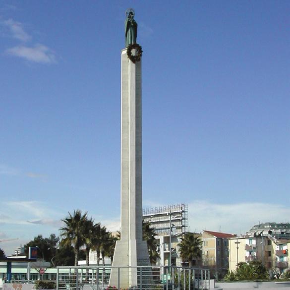 MADONNINA DEL PORTO 5 Madonnina del Porto. Inaugurata l 8 dicembre del 1954, la statua fu fortemente voluta da Padre Moretta, al tempo parroco di Borgomarino.