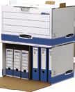 automatico Fastold ( ), * + Linea Bankers Box Realizzata in cartone riciclato e riciclabile al 100% stampato con inchiostri a base acqua.
