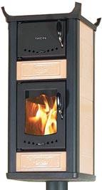 Stufa a pellet - 9,1 KW.