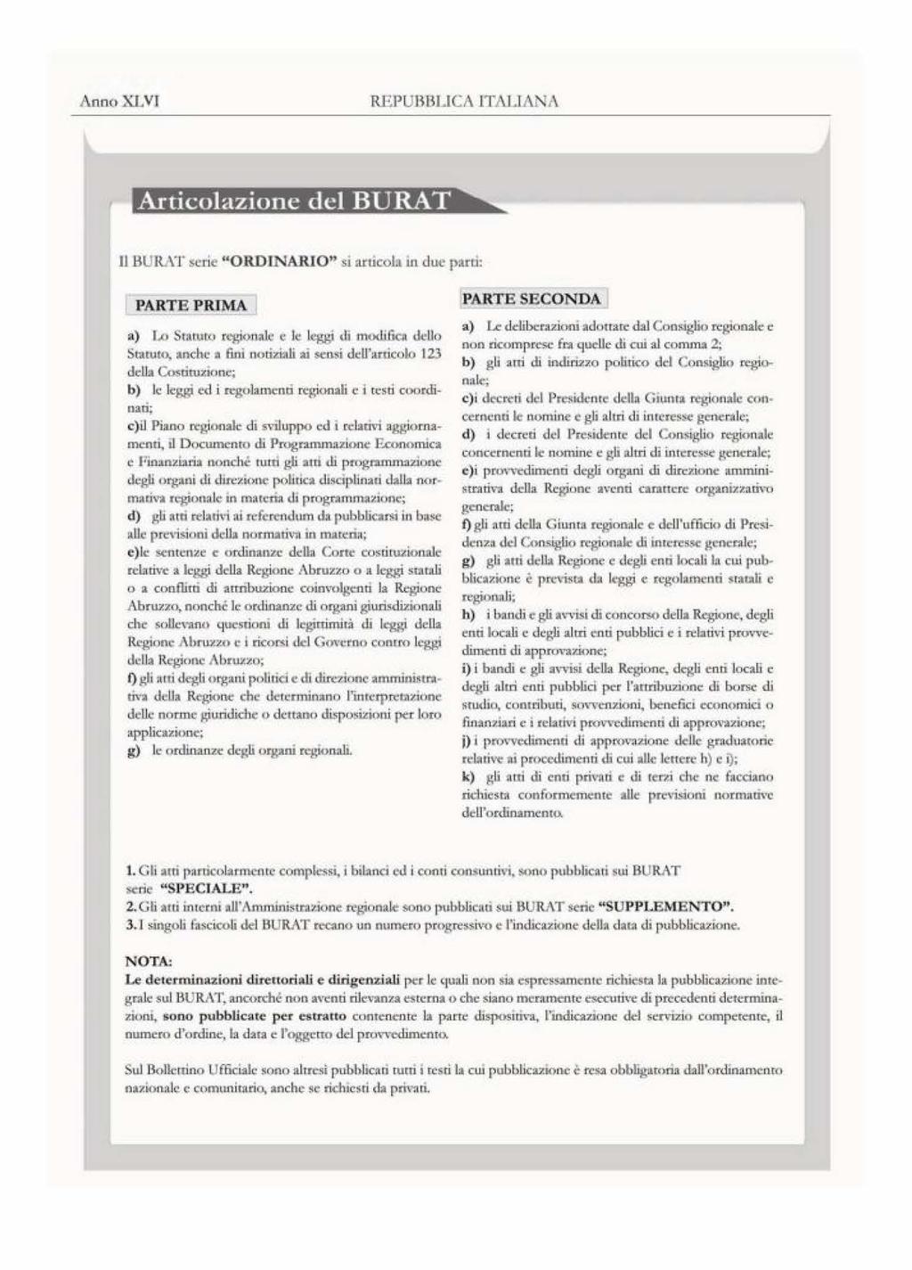 Pag. 2 Bollettino Ufficiale della Regione