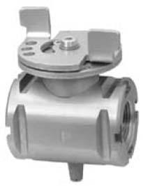 valvola di sezionamento circuito 3/2 G1 3/2 G1 shut-off valve Elemento modulare ad alte prestazioni High performance modular element Elevata portata in scarico High exhaust flow rate Possibilità di